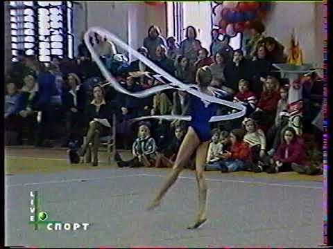 Belova Olga  ribbon   All Around Champioships of Russia 1998