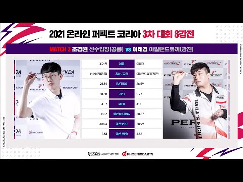 2021 온라인 퍼펙트 코리아 3차 대회 8강 (조경원 vs 이태경)