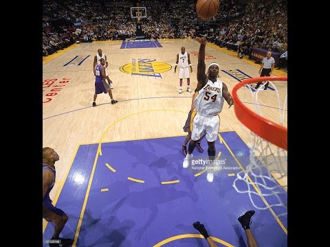 Kwame Brown SHOWTIME on maybe my last video. Lakers On Blazers. (14.04.2006)