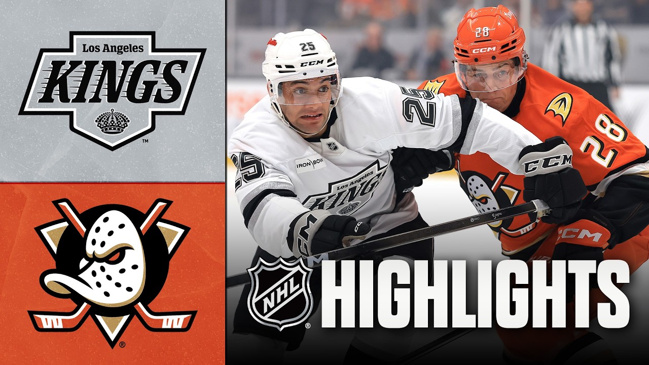 Kings vs. Ducks | NHL Preseason Highlights | Sep 23, 2026