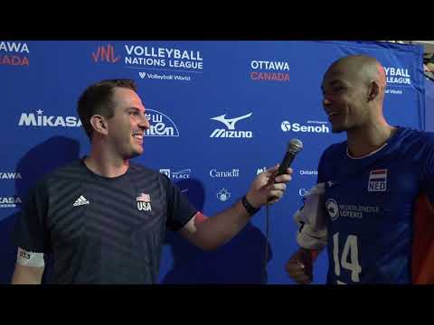 🇳🇱 Nimir Abdel Aziz | Netherlands vs. Cuba | 2023 Men's VNL Ottawa