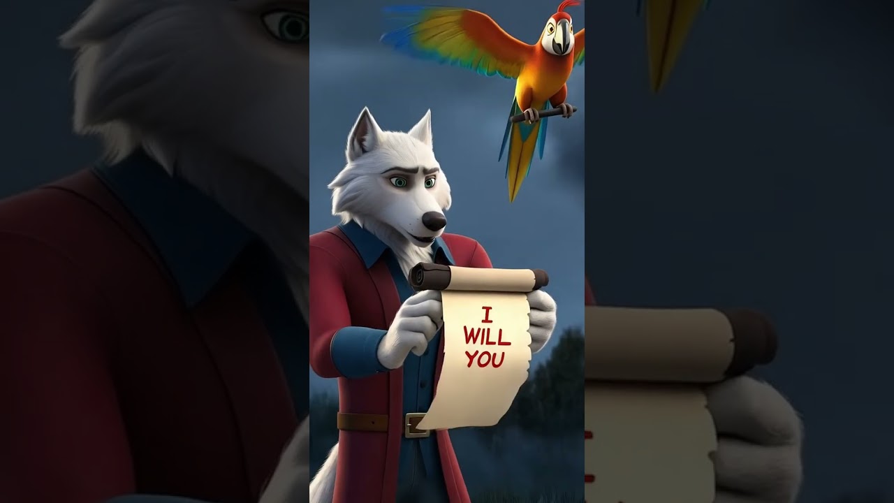 White Wolf Pirate vs Fire Dragon & Skeleton Crew – Epic Treasure Hunt Adventure | 3D Animation Story