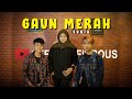 GAUN MERAH SONIA COVER INDAH AGUSTINA