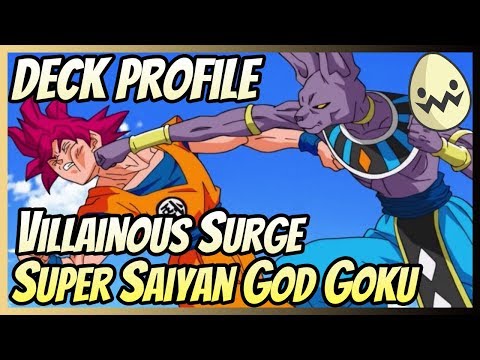 Deck Profile: Villainous Surge Super Saiyan God Goku