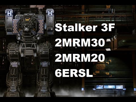 Mechwarrior Online : STK-3F "Soler" (2xMRM30, 2xMRM20, 6xERSL, LE300)