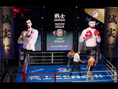 SENSHI 9: +95kg, Francesco Xhaja (Albania) vs Ahmed Krnjic (Bosnia and Herzegovina)