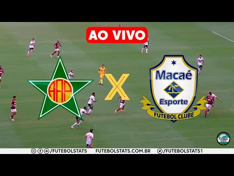 PORTUGUESA-RJ X MACAÉ AO VIVO COM IMAGENS HD - CAMPEONATO CARIOCA 2021