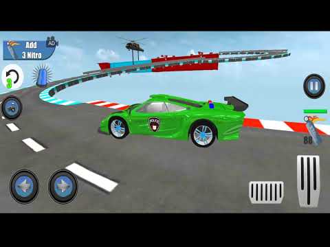 car police - car games #v 1 - Police Car Stunts GT Racing: Ramp Car Stunt