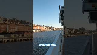 Norwegian Dawn docked #lisboa #ncl