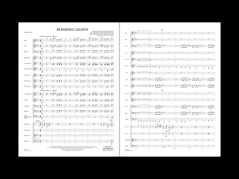 Blinding Lights arranged by Matt Conaway