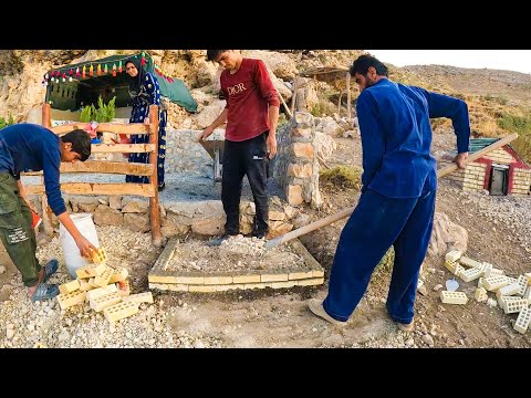 , title : '"Amir and His Family Transform Their Home Garden with Beautiful Stairs"'