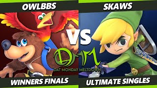 DAT MM 312 WINNERS FINALS - OwlBBs (Banjo Kazooie) Vs. Skaws (Toon Link) Smash Ultimate - SSBU