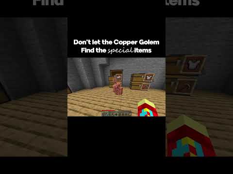 The Minecraft Copper Golem is crazy