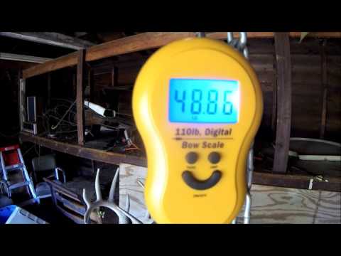 HOW TO CHECK YOUR BOWS POUNDAGE AT HOME