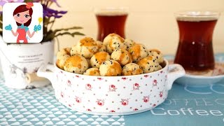 40 Saniyede Çörek Otlu Mini Kurabiye Tarifi - Kevserin Mutfağı Yemek T