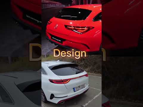 Mercedes CLA 250 Shooting Brake VS. Kia Proceed GT FL  Welchen nehmt Ihr? #kia #mercedes