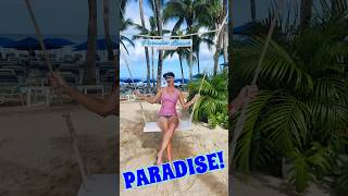 Fun at Paradise Beach!!! #cruiselife #cozumel