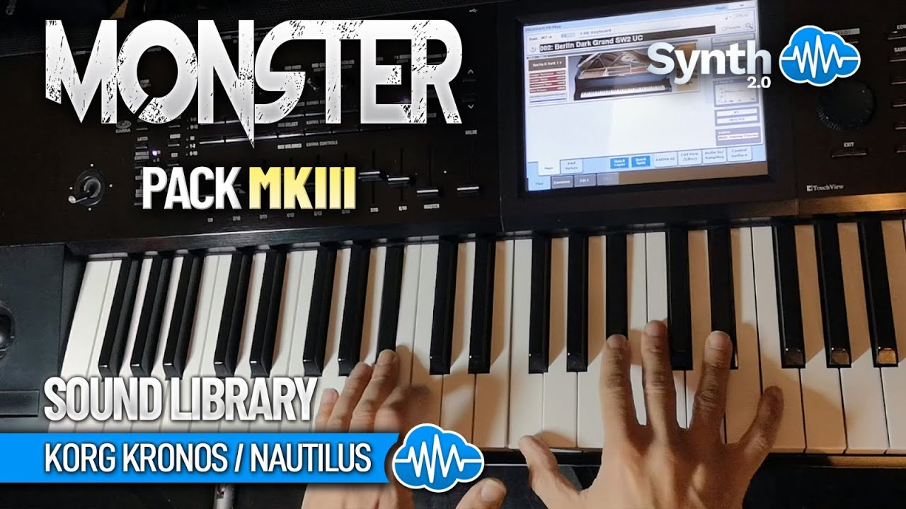 SCL191 - Monster Pack Gold - Korg Nautilus Series ( over 500 presets ) Video Preview