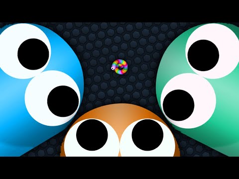Slither.io Tiny Troll Snake vs Giant Snakes - Epic Slitherio Gameplay