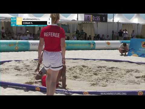 1/2 Men's BW - 70 kg: L. KELEKHSASHVI (GEO) v. S. COMAN (ROU)