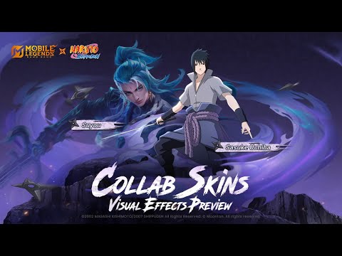 Sasuke Uchiha Showcase | MLBB × NARUTO | Mobile Legends: Bang Bang