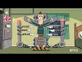 Cartoon Man Tickled