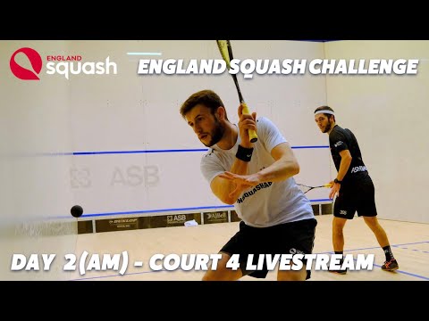AJ Bell England Squash Challenge - Court 4 - Day 2 - Morning