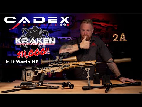 Cadex Defence Kraken - Multi-Caliber Rifle System - Best Long Range Rifle System?