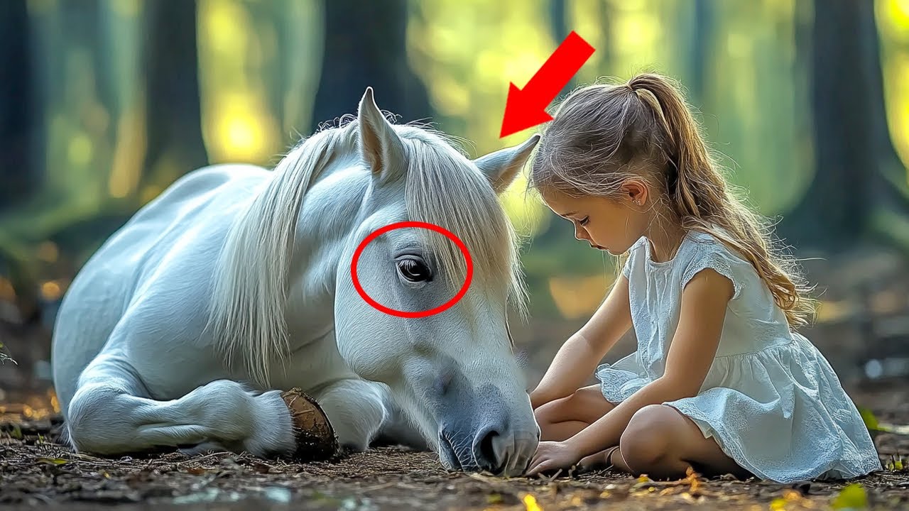MILLIONAIRE ABANDONS A NEWBORN BLIND HORSE… A GIRL RESCUES IT, WHAT HAPPENS NEXT…