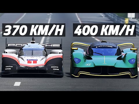 Can The VALKYRIE AMR PRO Beat The PORSCHE 919 EVO?