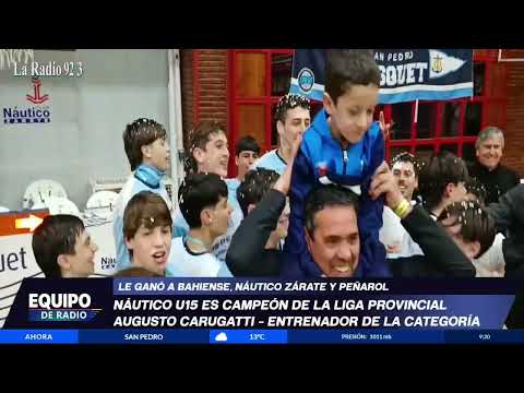 Náutico U15 Campeón de la Liga federal de básquet