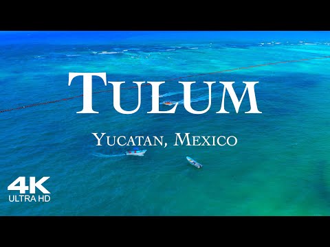 TULUM 2023 🇲🇽 Drone Aerial 4K | Yucatán Mexico Ultra HD Dron