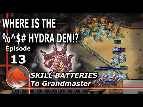 StarCraft 2: "disgusting.. hope to never meet you again" - SKILL Batteries to Grandmaster!