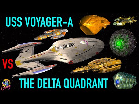 USS Voyager-A Takes On The Delta Quadrant! - Star Trek Starship Battles
