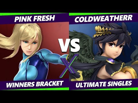 Smash Ultimate Tournament - Pink Fresh (ZSS) Vs. ColdWeatherr (Dark Pit) S@X 318 SSBU Winners B