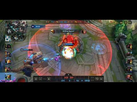 RAMMUS QUADRA KILL- Wild Rift Highlights