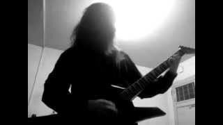 Enthroned - By Dark Glorious Thoughts Guitar Cover(with solo)