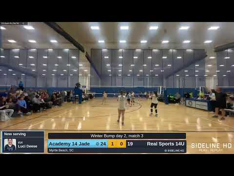 Academy 14 Jade @ Real Sports 14U (2024.01.14)