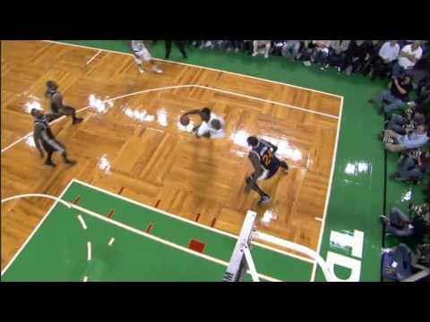 Jeff Green Posterizes Al Jefferson!