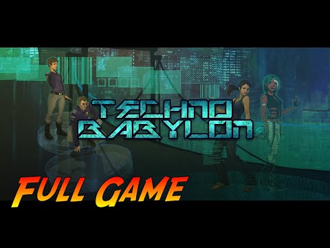 Technobabylon | Complete Gameplay Walkthrough - Full Game | No Commentary