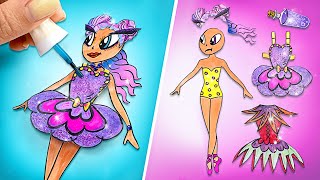 DIY Paper Dolls Dress Up || Handmade Papercraft || Get Ready to Shine Bright!