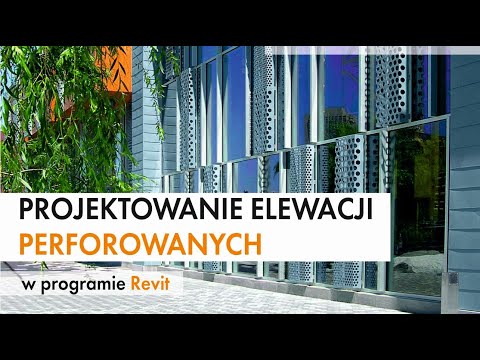 Projektowanie elewacji z blachy - panele perforowane tytan-cynk RHEINZINK - zdjęcie