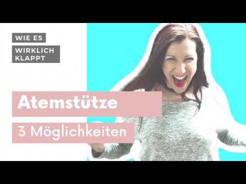 Atemstütze / Support : so klappt´s. 3 Techniken.