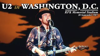 U2 - Live in Washington D. C., 20th September 1987