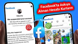 Askıya Alınan Facebook Hesabı Nasıl Kurtarılır – Kolay ve Basit | Face