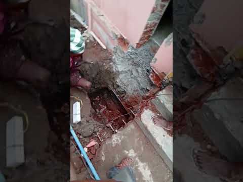 Column on inside of old house  #shorts #renovation