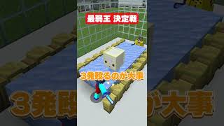 ピンポン勝負 #マイクラ #マインクラフト