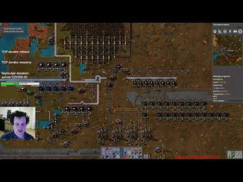 Factorio S05E11 Bob's mod - invar, solar, beton, akumulátory (2017, v0.14)
