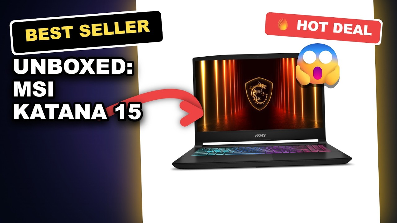 Unboxed: MSI Katana 15 HX Honest Review, 165Hz QHD Gaming Laptop Performance