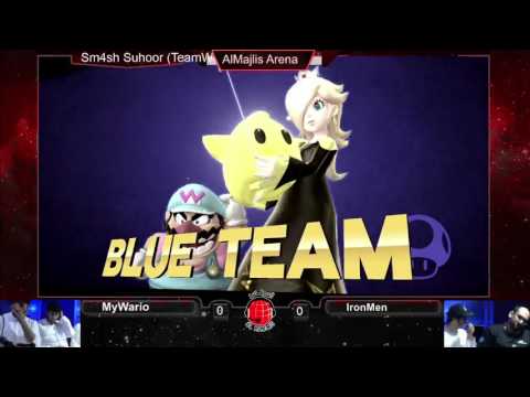 Smash 4 Suhoor: MyLiFe & King Wario vs Iron Men - WF (Pt. 1)